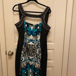 Body con strapped dress